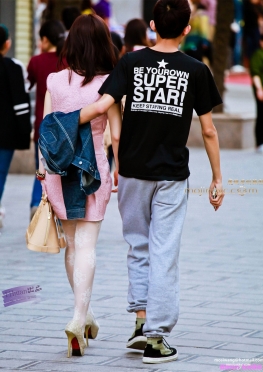 白丝，美女