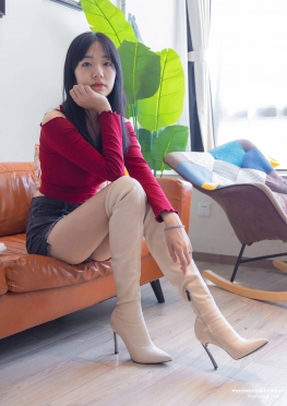 NO.120 小甜豆-高跟长靴、白棉袜、裸足[170P+1V／6.92GB]