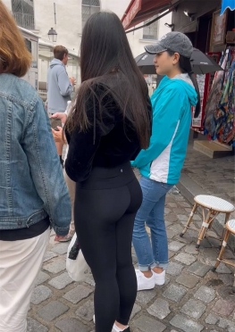 74521-74529逛店的紧身裤瑜伽裤长腿美女视频