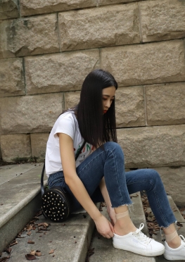 2018-DXG-043【155P】--校里牛仔裤里丝足长腿女同--套图