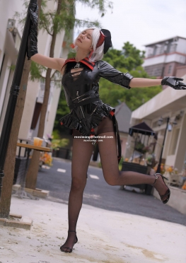 8919cosHESPDQ【993P】黑色超短裤黑丝足大长腿美足小姐姐套图